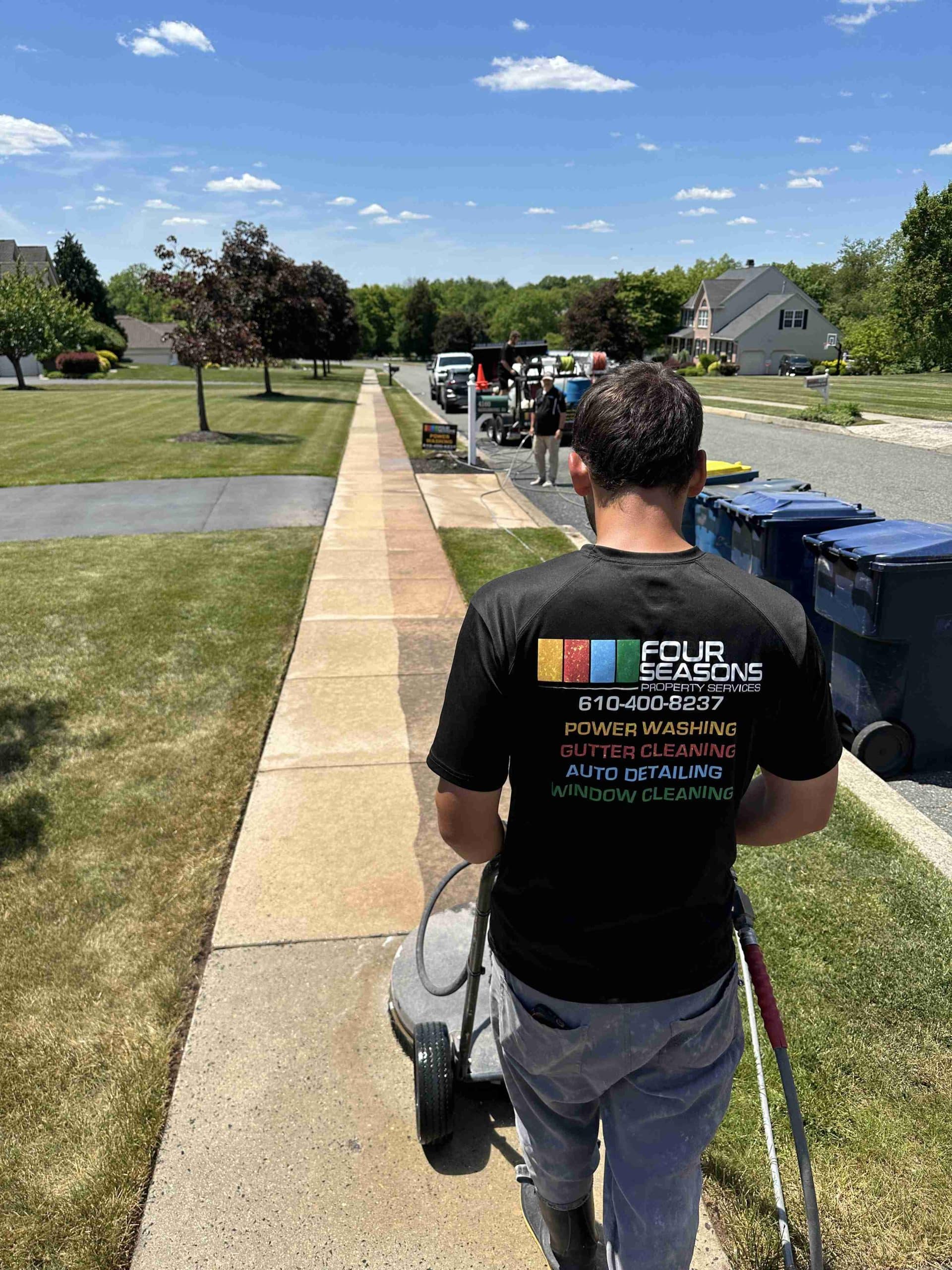 You are currently viewing Premier Paver Cleaner: Choose Four Seasons Property Services for a Clean 2024